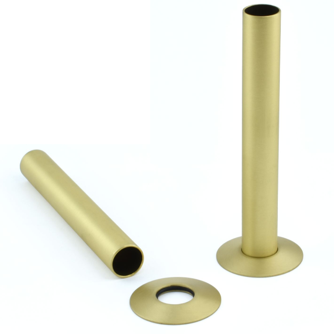 Belgravia Corner Thermostatic Valve - Brushed Brass